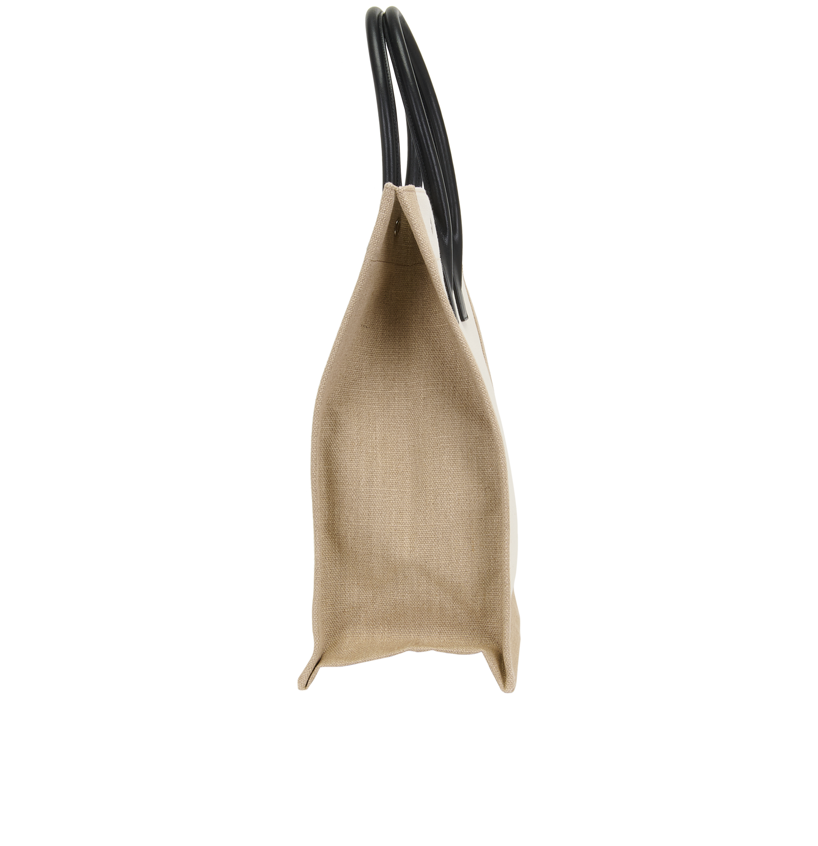 Rive Gauche Tote Bag, &pound;795, Handbags, Beige, Canvas, Side view